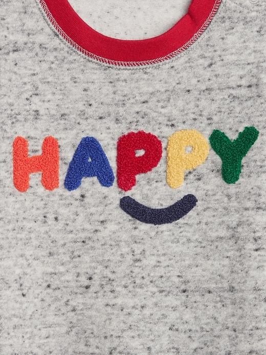 Image number 3 showing, Cozy Happy Graphic One-Piece