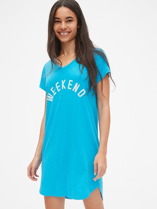 gap sleep shirt dress Sleepwear Dress
