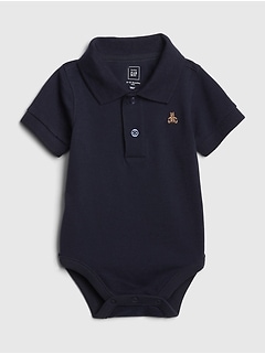 polo bodysuit baby boy