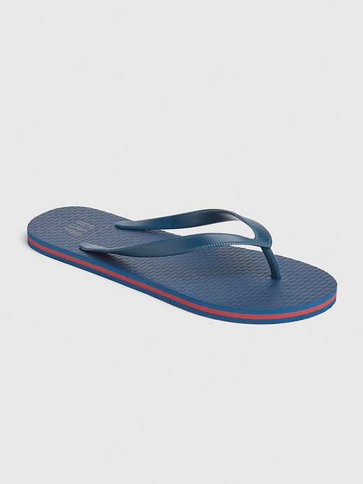 1 of 8 showing, with the color blue of product Flip Flops