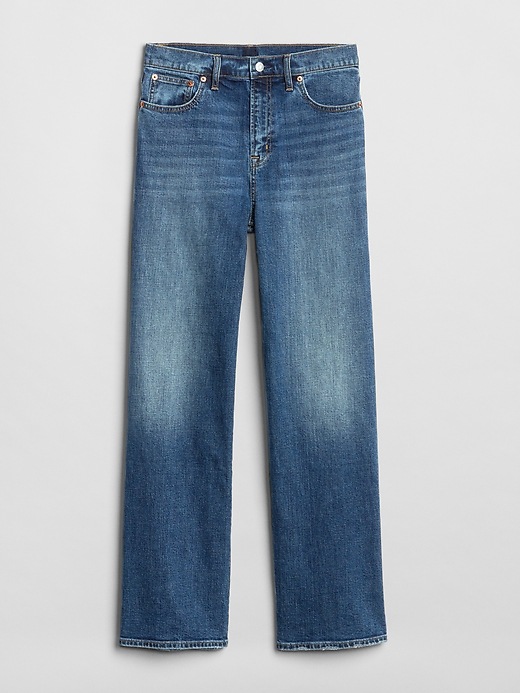 Image number 6 showing, High Rise Wide-Leg Jeans