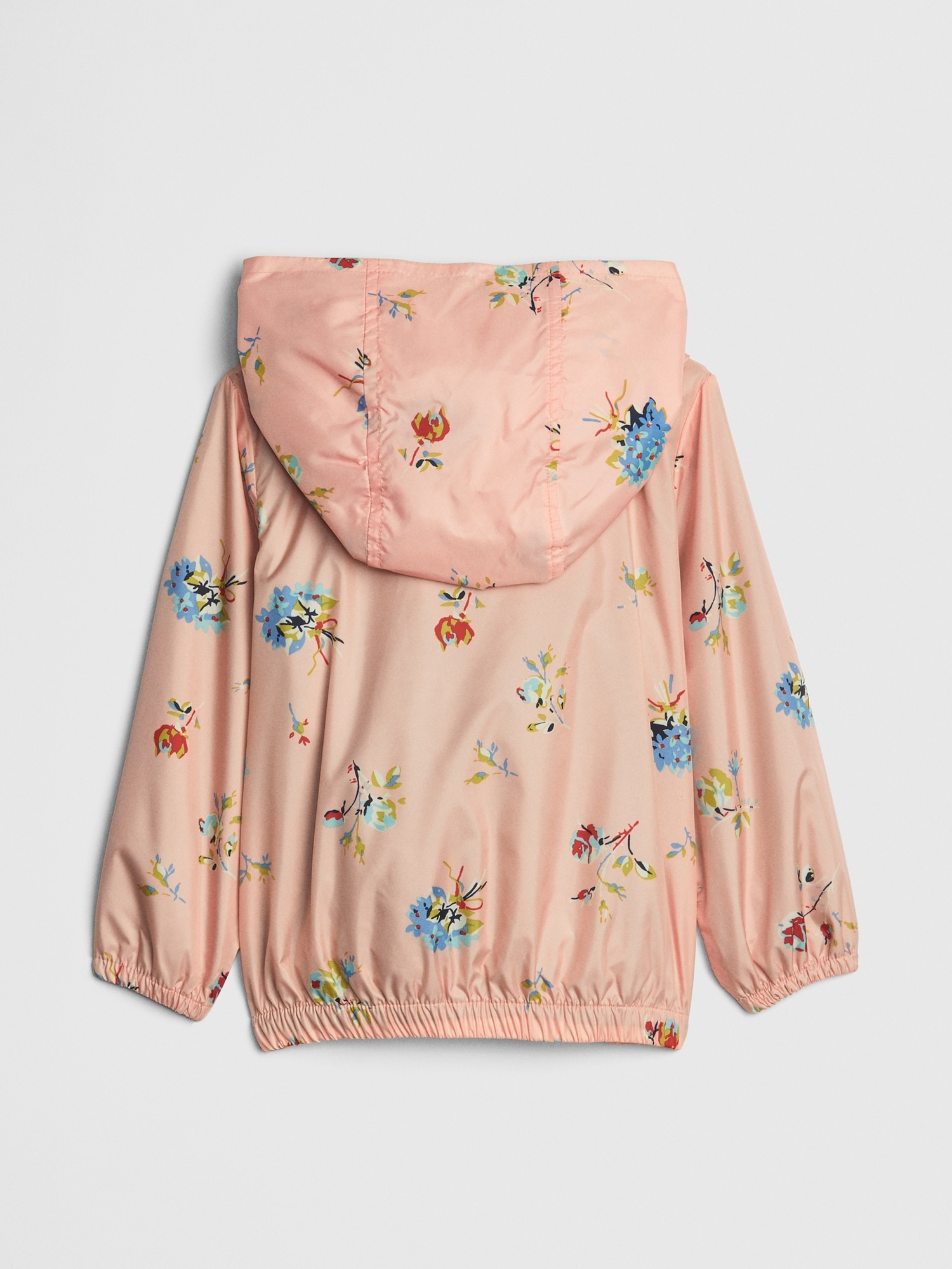 Toddler Floral JerseyLined Windbuster Gap