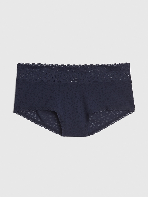 1 of 8 showing, with the color military blue of product Lace Shorty