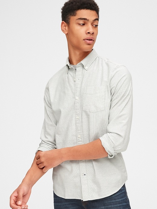 Lived-In Stretch Oxford Shirt