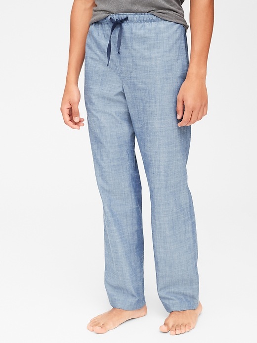 Image number 8 showing, Pajama Pants in Poplin