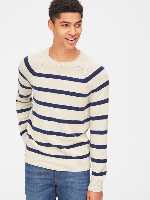 Textured Crewneck Pullover Sweater | Gap