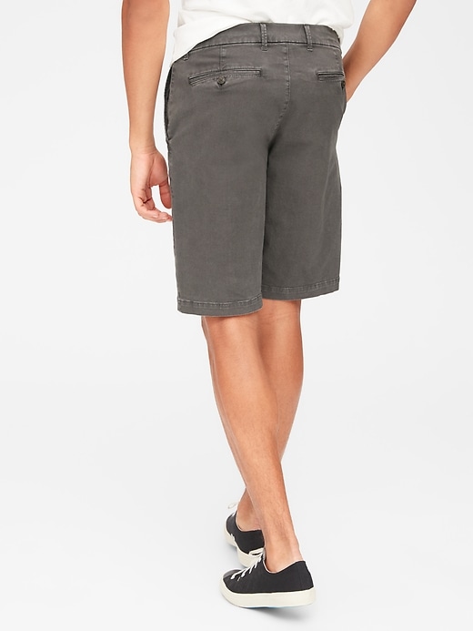 2 of 8 showing, with the color charcoal of product 12" Vintage Shorts
