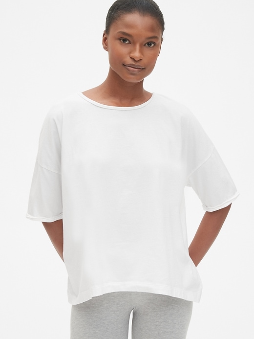 Image number 3 showing, Oversized Crewneck T-Shirt