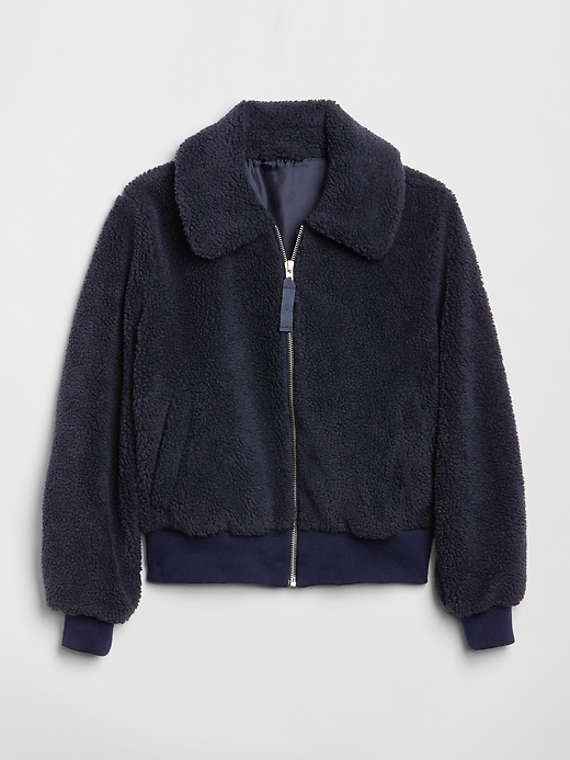 Image number 2 showing, Teddy Bomber Jacket