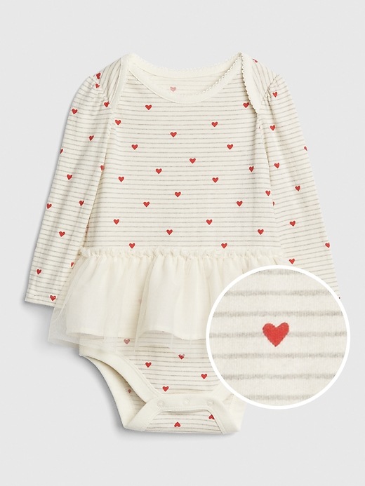 View large product image 1 of 1. Baby Heart Tulle Body Double