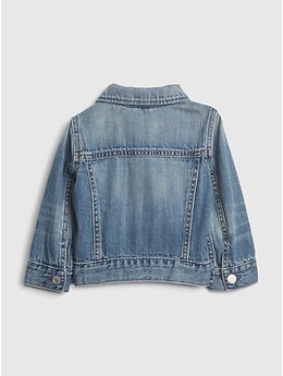 Gap baby girl denim jacket deals