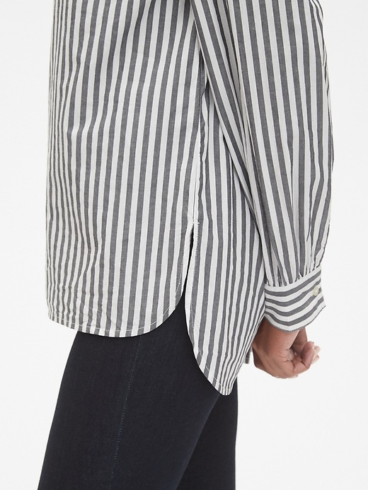 Image number 5 showing, Stripe Shirred Popover Shirt