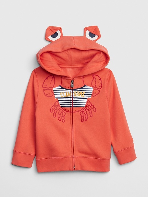 Image number 3 showing, Toddler Critter 3d Graphic Hoodie Sweatshirt