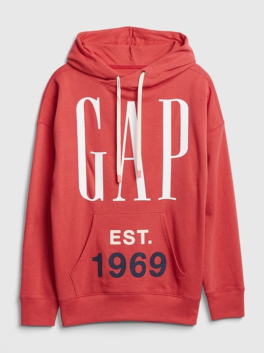 Vintage Soft Oversized Logo Pullover Hoodie | Gap