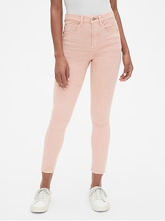 gap high rise true skinny ankle