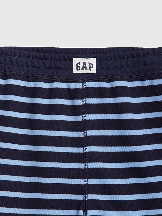 Image number 2 showing, Kids Stripe Pj Shorts In French Terry