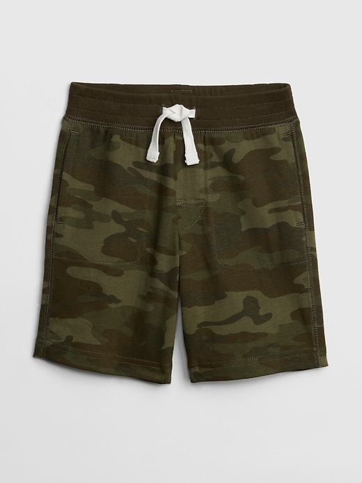 View large product image 1 of 1. Toddler Print Pull-On Shorts In Stretch Jersey