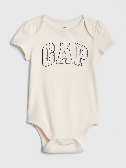 Image number 1 showing, Baby Gap Logo Short Sleeve Bodysuit
