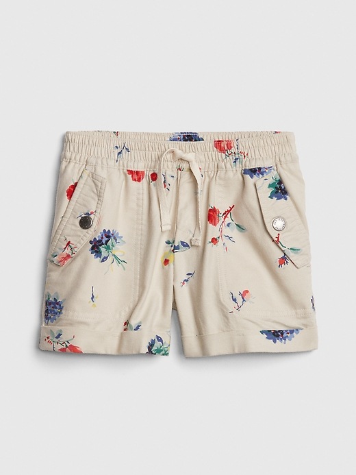 View large product image 1 of 1. Kids Cargo Pull-On Shorts