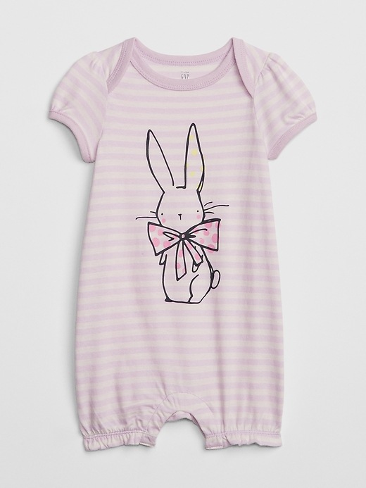 Image number 1 showing, Baby Bunny Shorty One-Piece