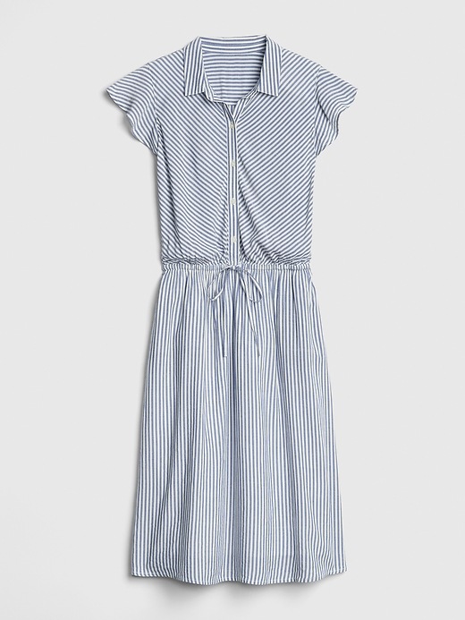 Image number 6 showing, Perfect Flutter Sleeve Midi Shirtdress