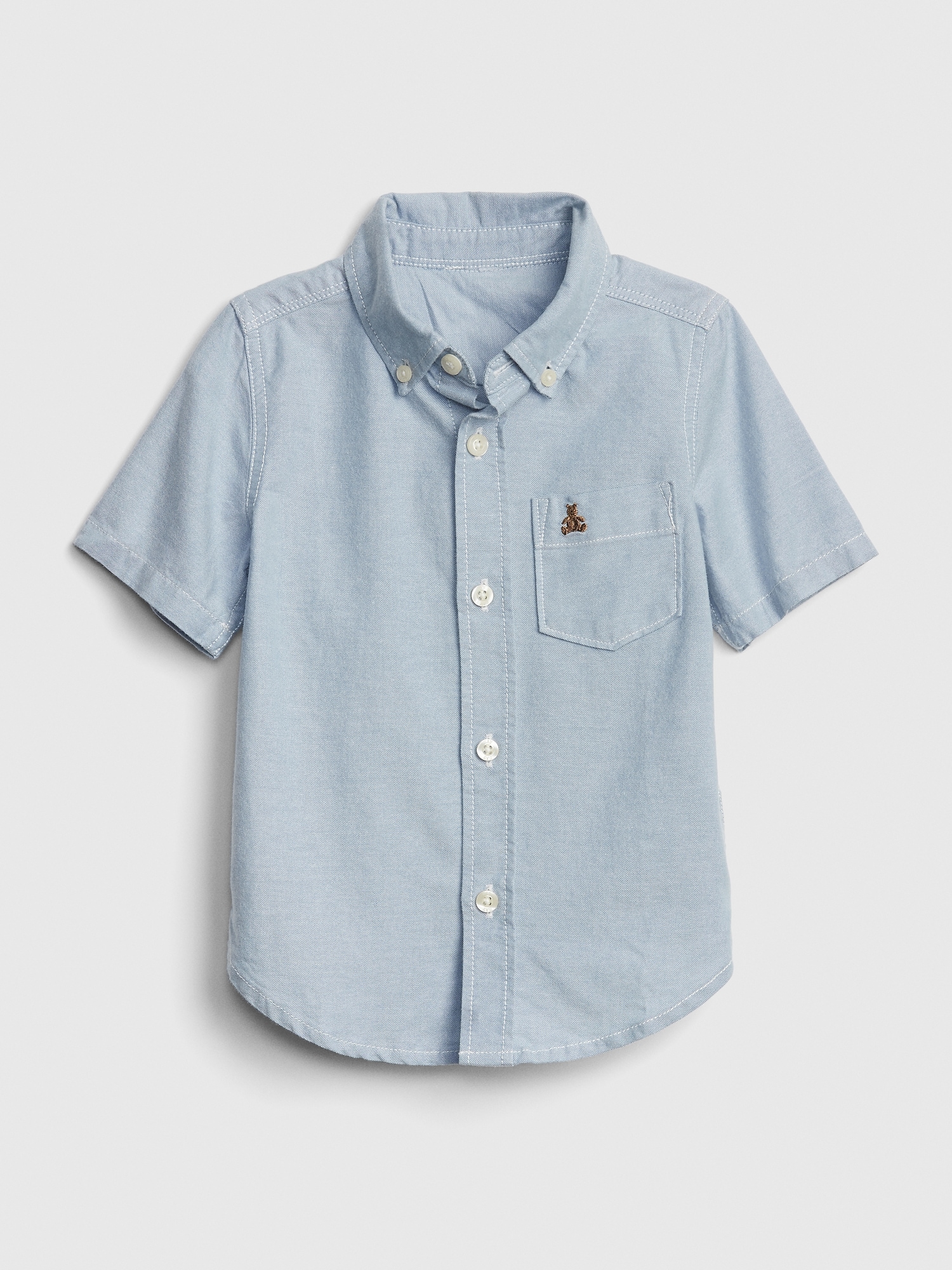 Toddler Oxford Short Sleeve Shirt Gap