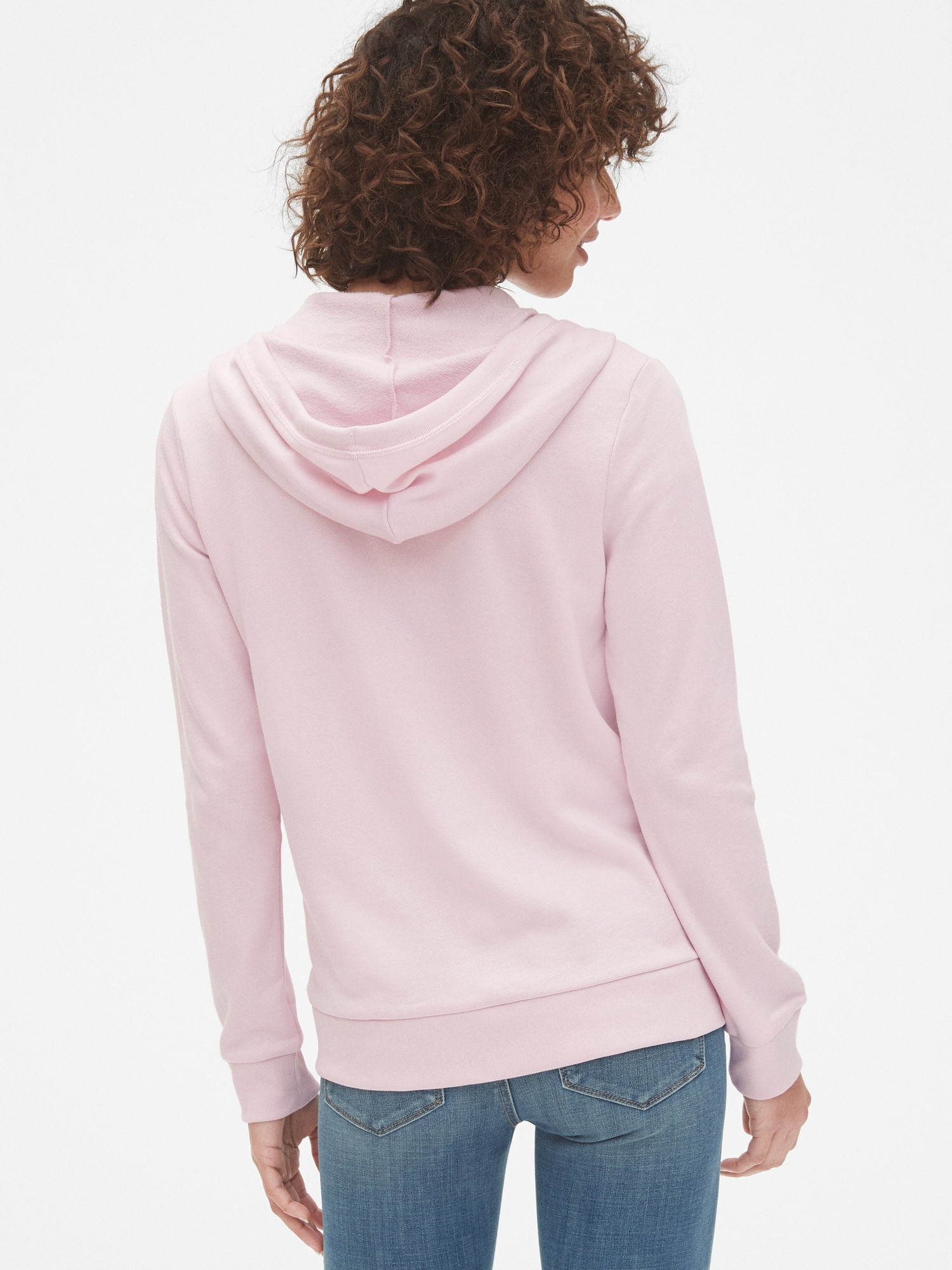 Glitter Logo Full-Zip Hoodie | Gap