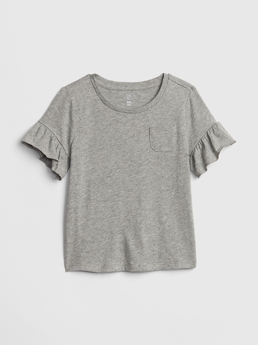 Image number 6 showing, Toddler Ruffle Short Sleeve T-Shirt