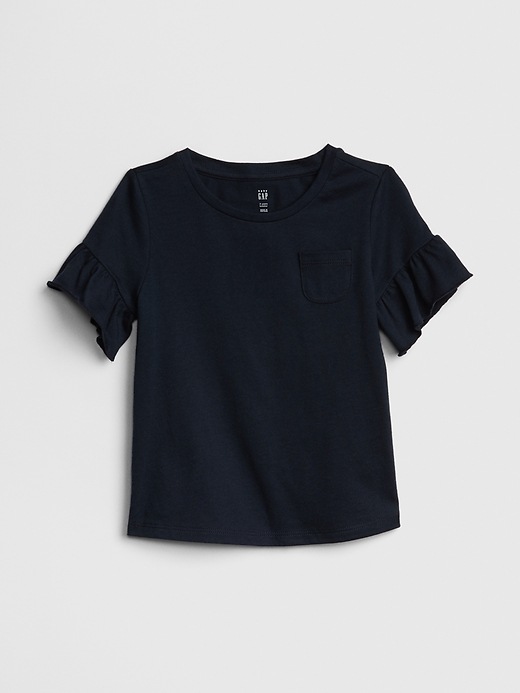 Image number 4 showing, Toddler Ruffle Short Sleeve T-Shirt