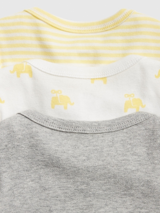 Image number 2 showing, Baby Sun Elephant Bodysuit (3-Pack)