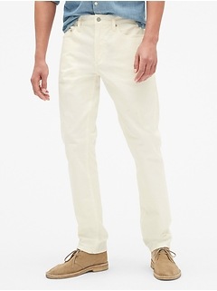 gap men's slim pants