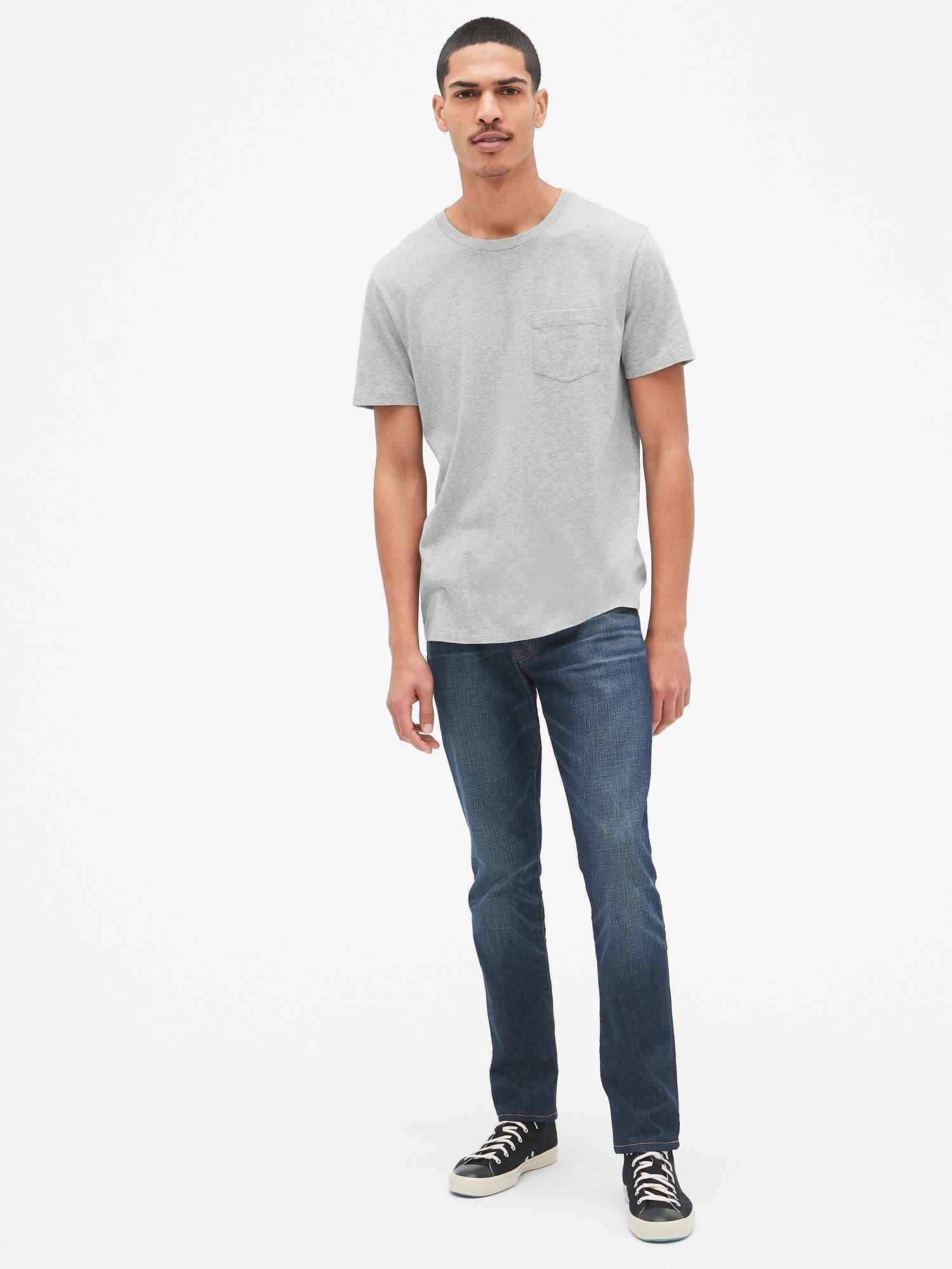 gap mens pocket t shirt
