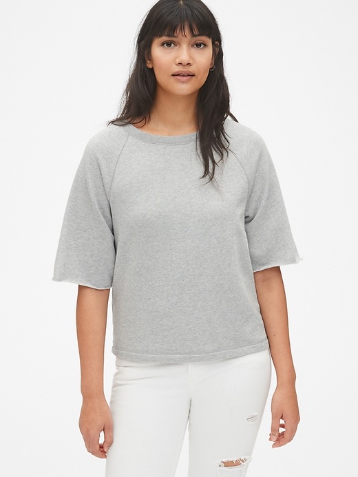 vintage soft raglan sweatshirt gap