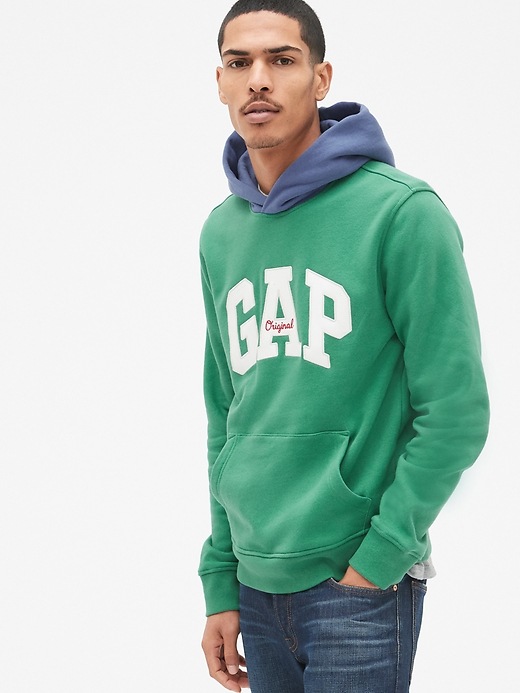 View large product image 1 of 1. Gap Logo Colorblock Hoodie