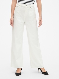 white jeans gap