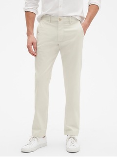 gap linen khakis