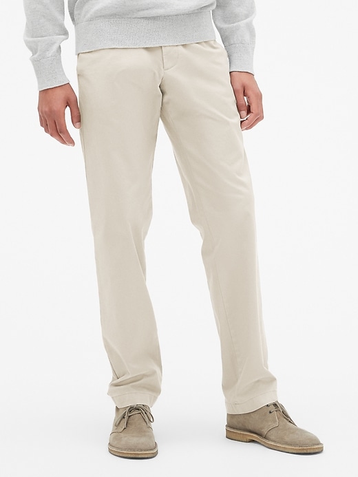 View large product image 1 of 1. Original Khakis in Straight Fit with GapFlex