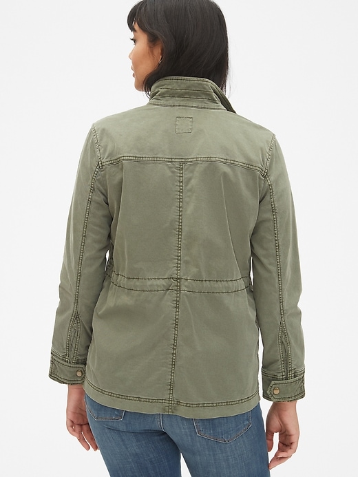 Image number 2 showing, Garment-Dyed Utility Jacket