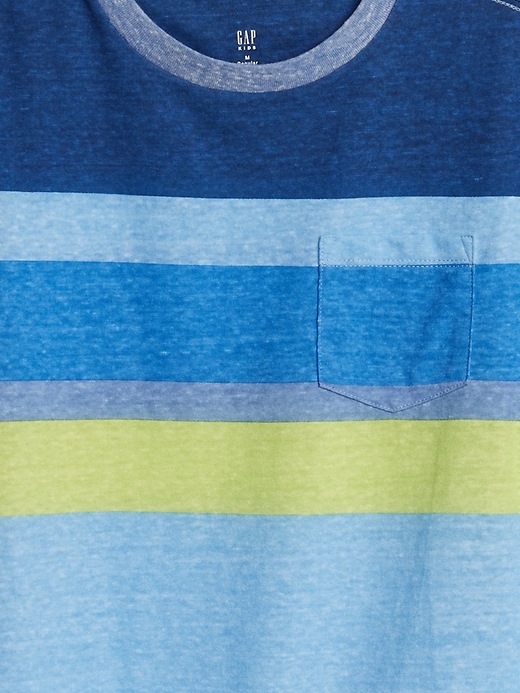 Image number 3 showing, Kids Chest-Stripe Pocket T-Shirt