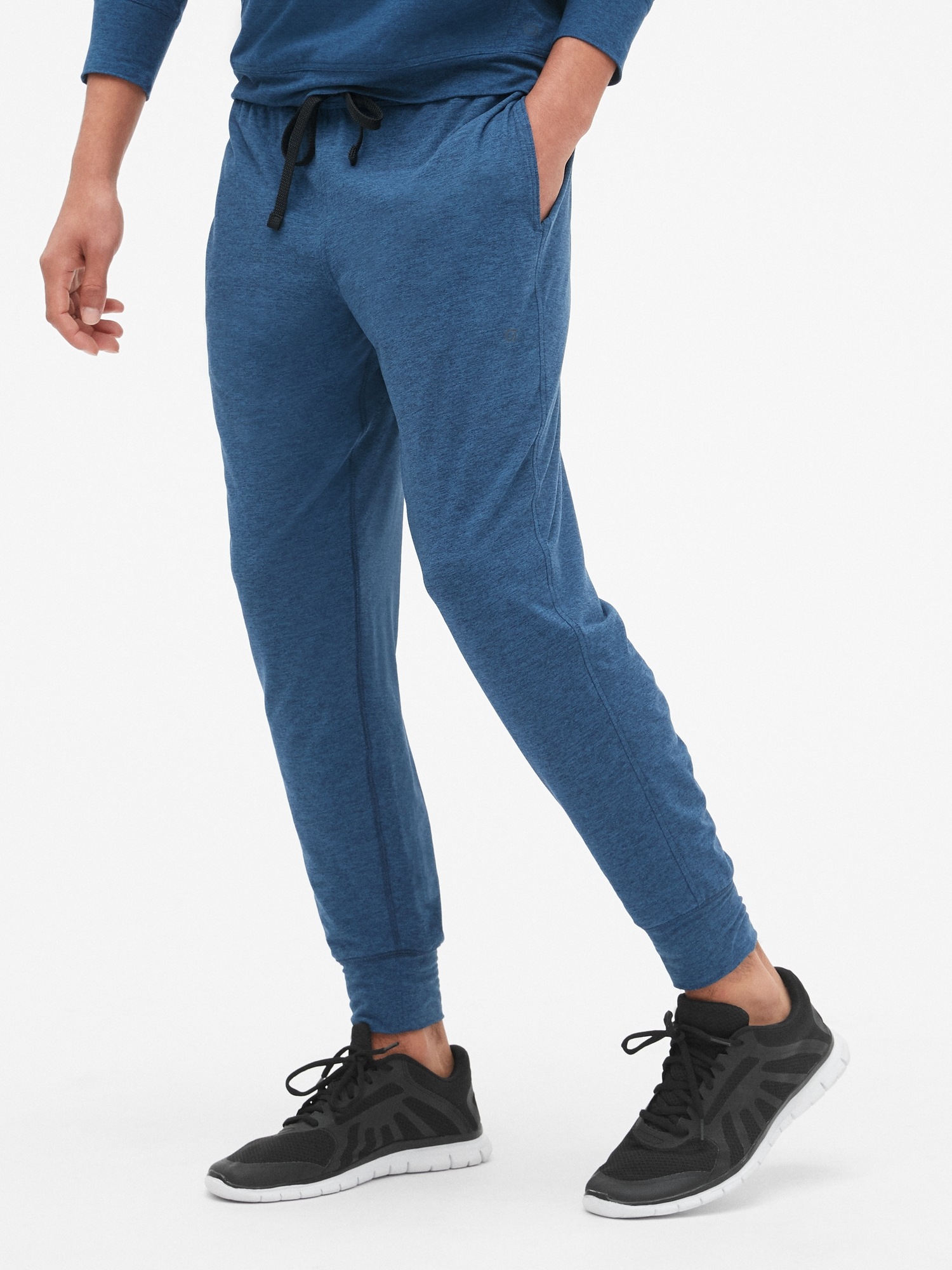 Gap jersey joggers deals