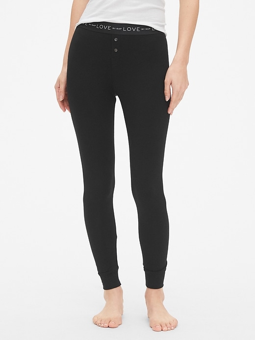 Image number 1 showing, Logo Leggings in Modal