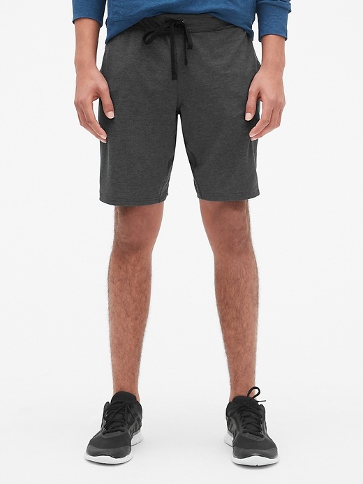 View large product image 1 of 1. Gapfit 10" Brushed Tech Jersey Shorts