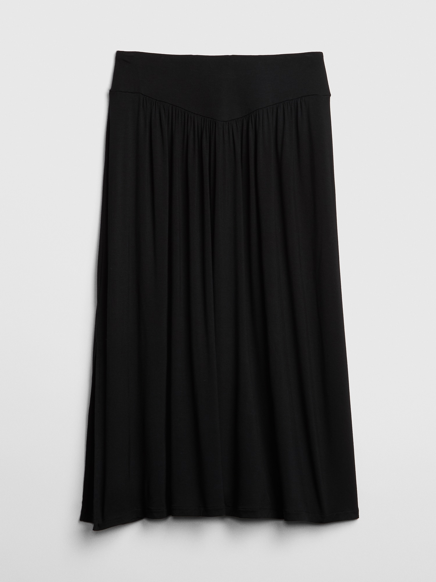 VWaist Knit Midi Skirt Gap