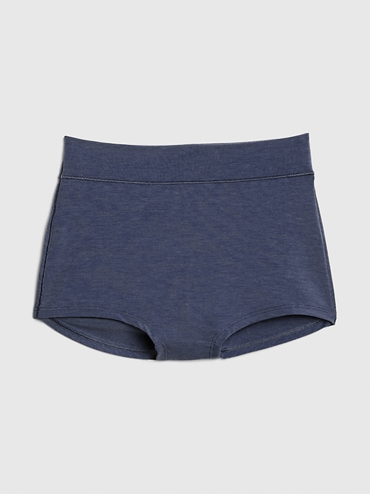 1 of 8 showing, with the color military blue of product Breathe High Rise Bikini