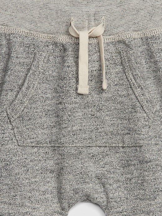 Image number 3 showing, Baby Marled Pull-On Shorts