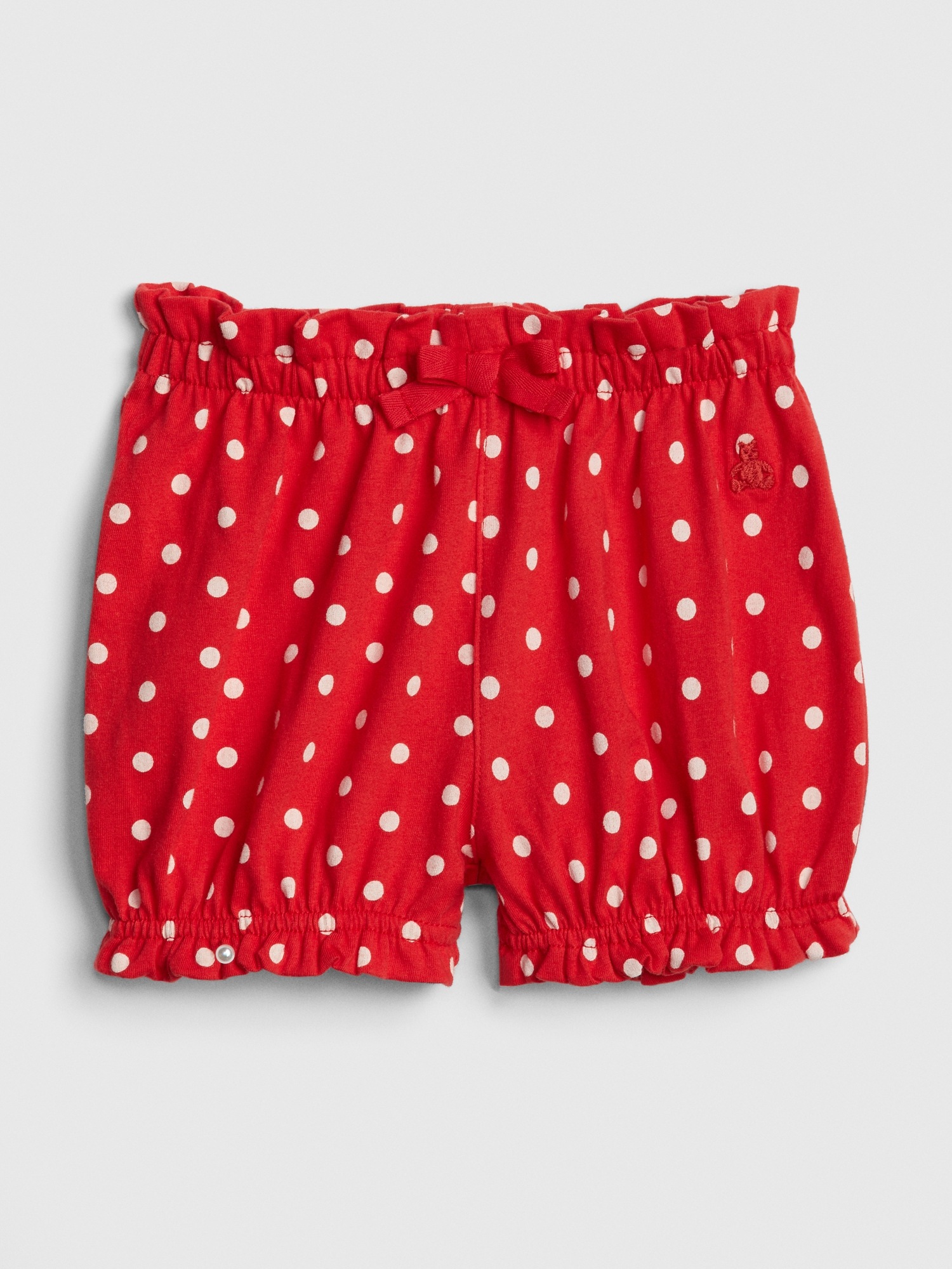 Baby Print Bubble Shorts Gap