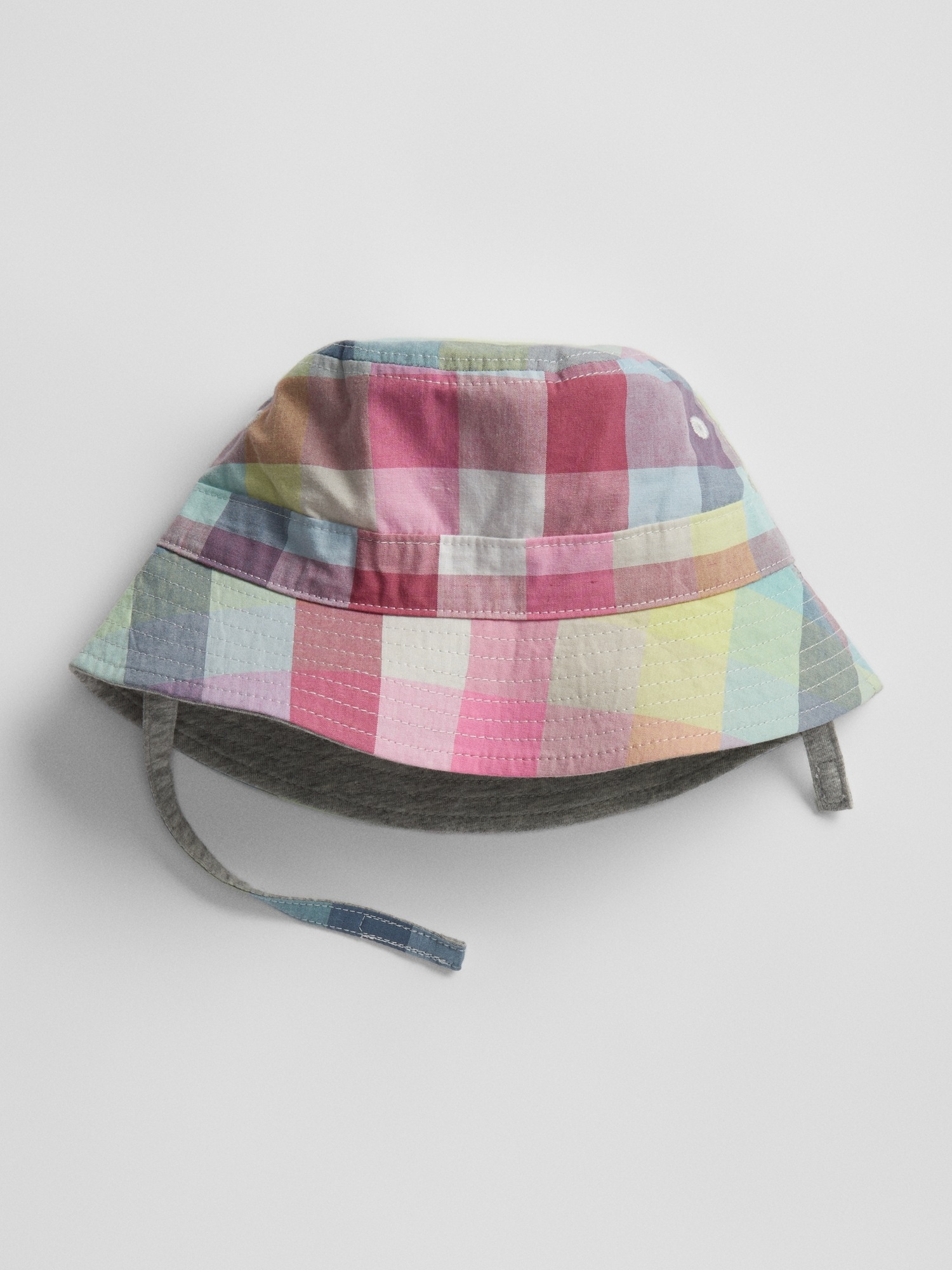 Baby Plaid Bucket Hat Gap