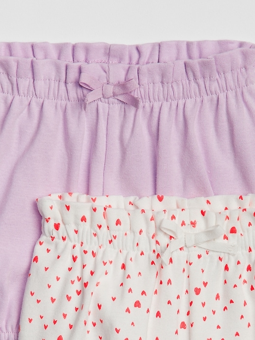 Image number 2 showing, Baby Heart Bubble Shorts (2-Pack)