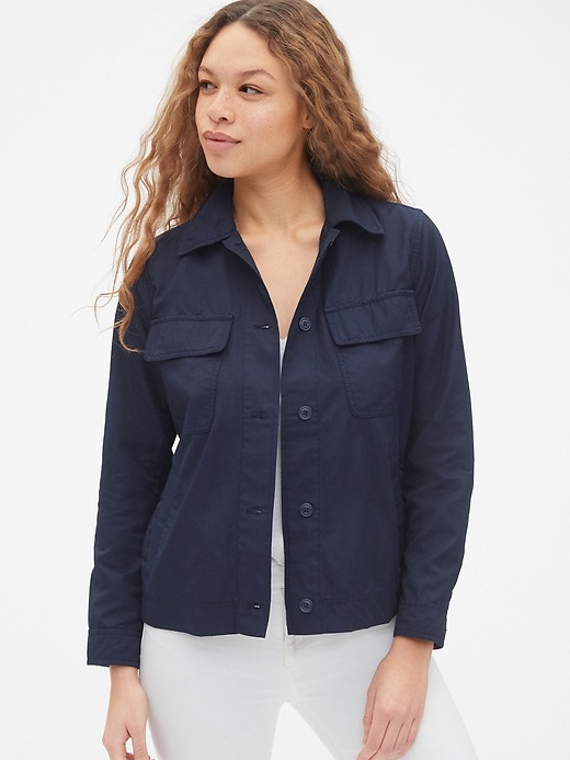 Utility Shirt Jacket Gap