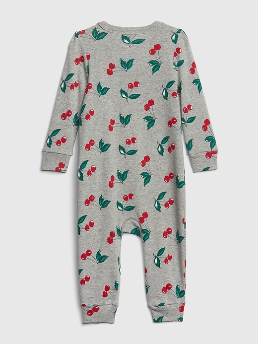 Image number 2 showing, Baby Cherry Kimono One-Piece